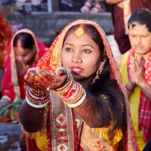 Chhath Puja à Pasighat [Arunachal Pradesh, Inde]  - 2023
