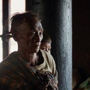 Village de Longwa, maison du chef [Nagaland, Inde] - 2023 
