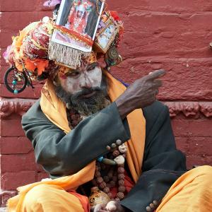 Sadhu à Pashupatinath, Kathmandu [Népal] - 2022