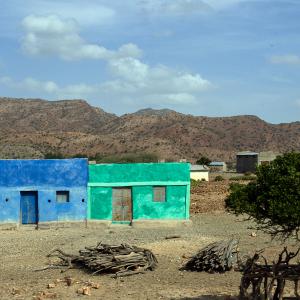 Village Afar, à la frontière du Danakil [Ethiopie] - 2019