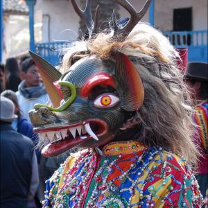 Masque traditionnel indien