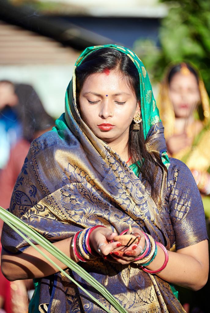 Chhath Puja à Pasighat [Arunachal Pradesh, Inde]  - 2023