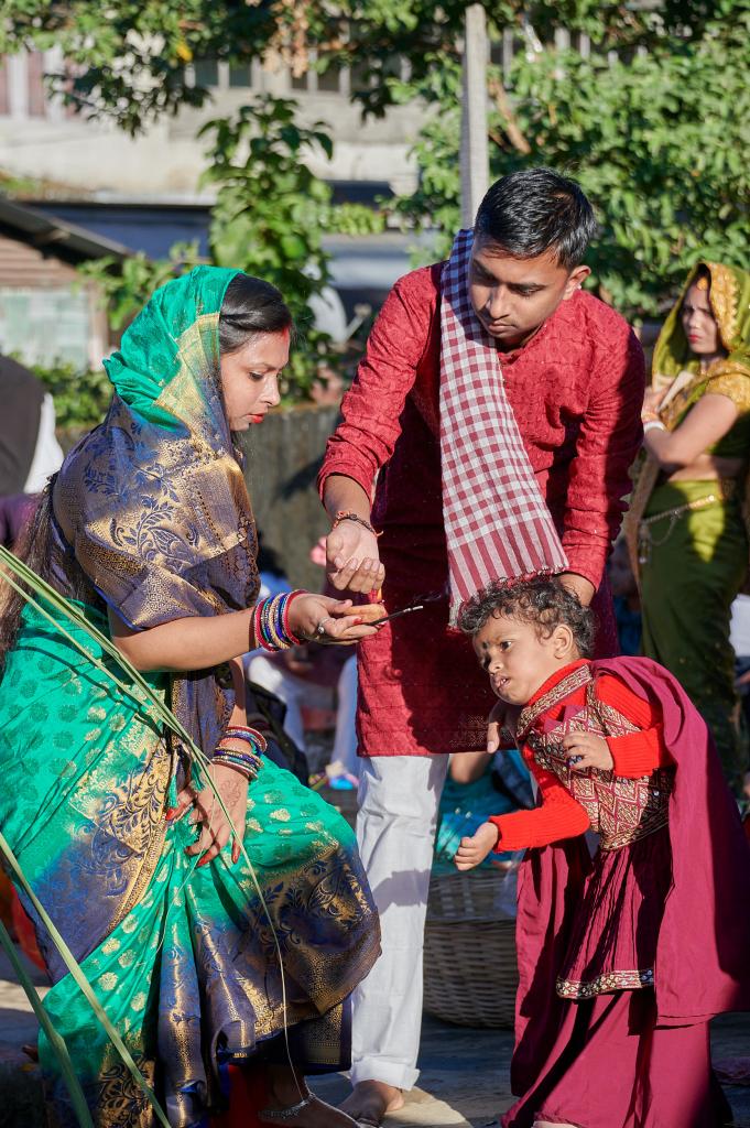 Chhath Puja à Pasighat [Arunachal Pradesh, Inde]  - 2023