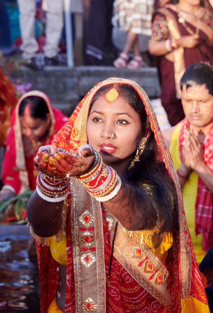 Chhath Puja à Pasighat [Arunachal Pradesh, Inde]  - 2023