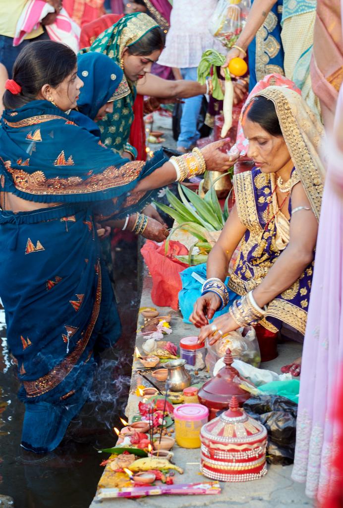 Chhath Puja à Pasighat [Arunachal Pradesh, Inde]  - 2023