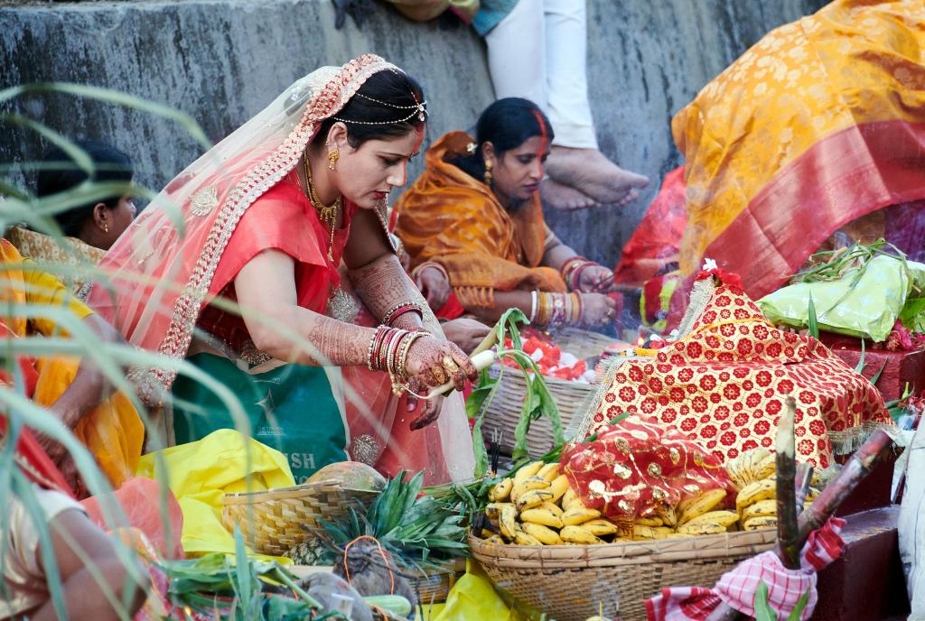 Chhath Puja à Pasighat [Arunachal Pradesh, Inde]  - 2023