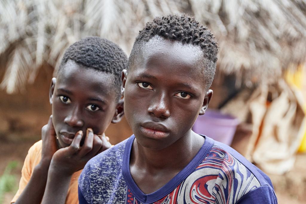 Dans le village de Daleya [Guinée] - 2024 