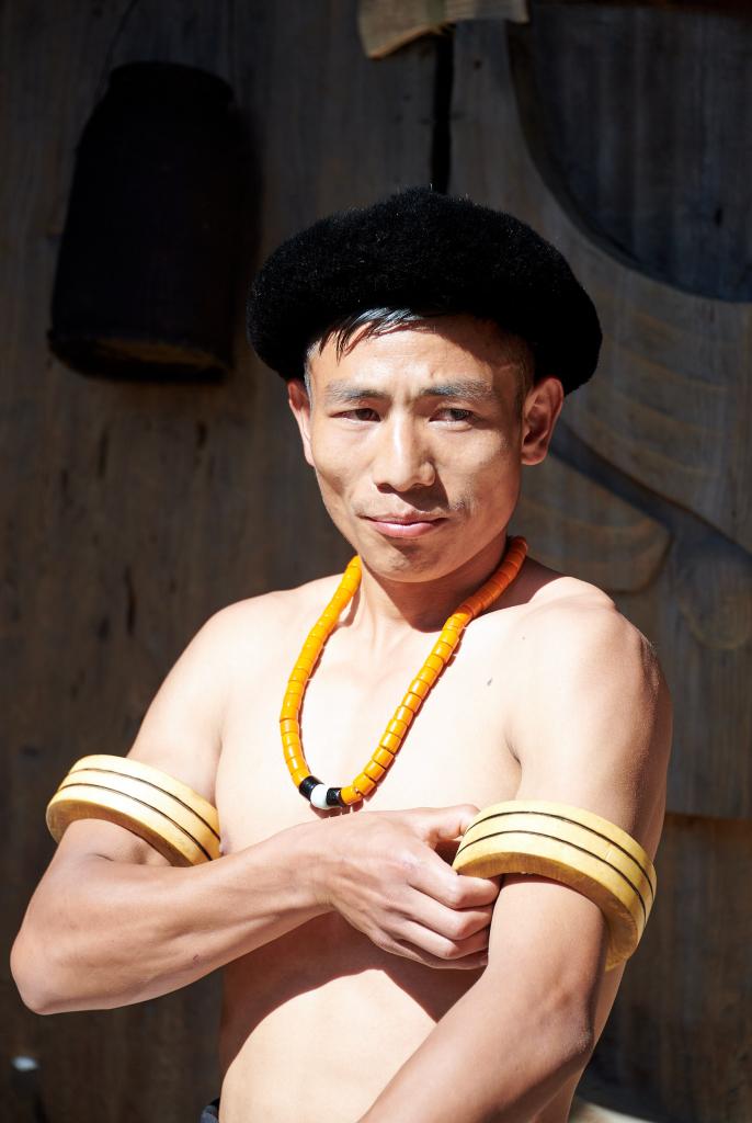 Naga Angami, Hornbill Festival, Nagaland [Inde] - 2023