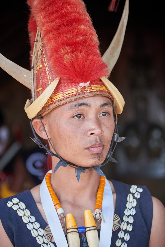 Naga Konyak, Hornbill Festival, Nagaland [Inde] - 2023