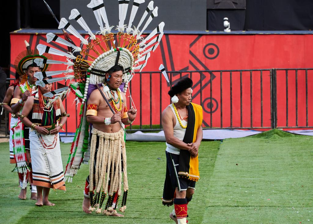Nagas Angami, Hornbill Festival, Nagaland [Inde] - 2023