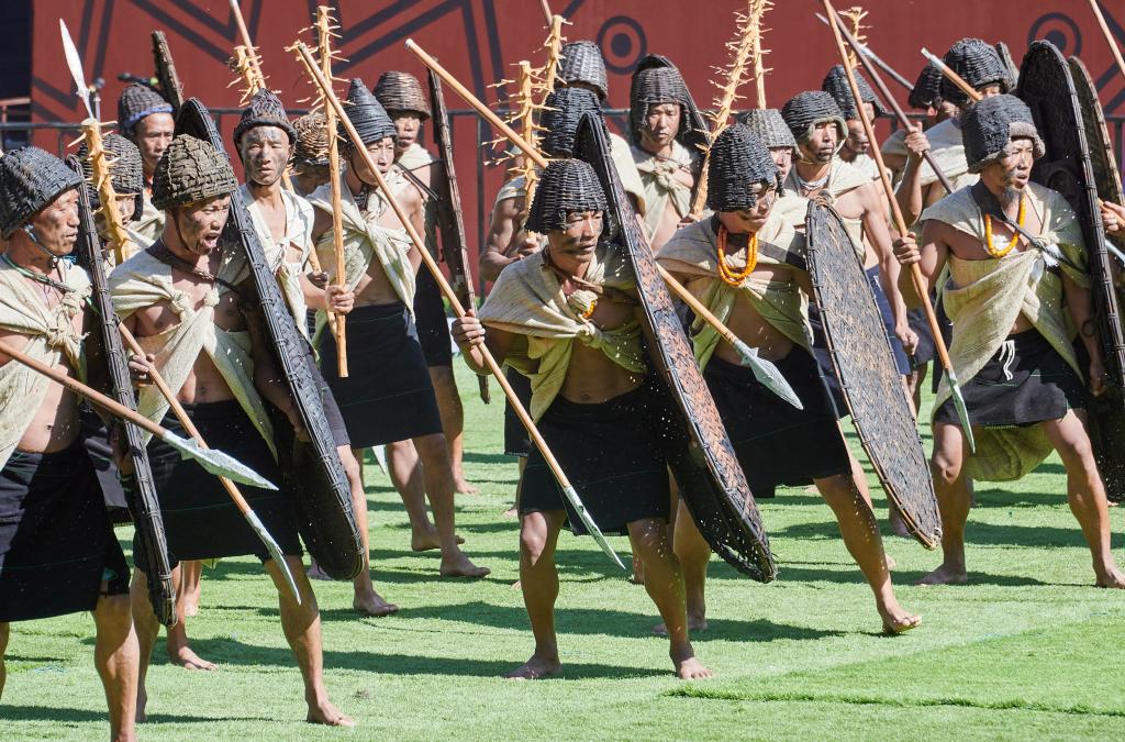 Nagas Chakhesang, Hornbill Festival, Nagaland [Inde] - 2023