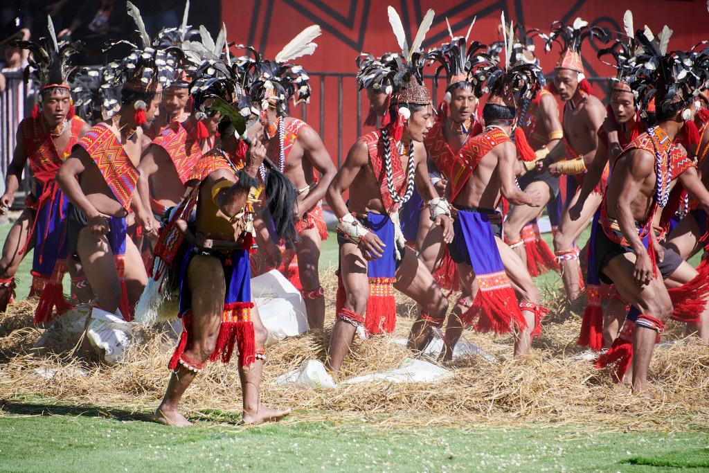 Nagas Khonyak, Hornbill Festival, Nagaland [Inde] - 2023