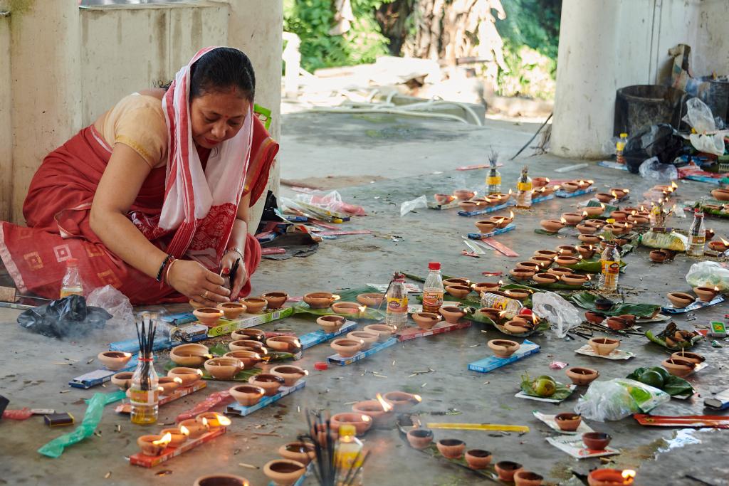 Sri Uttar Kamalabari satra [Majuli, Assam, Inde] - 2023 