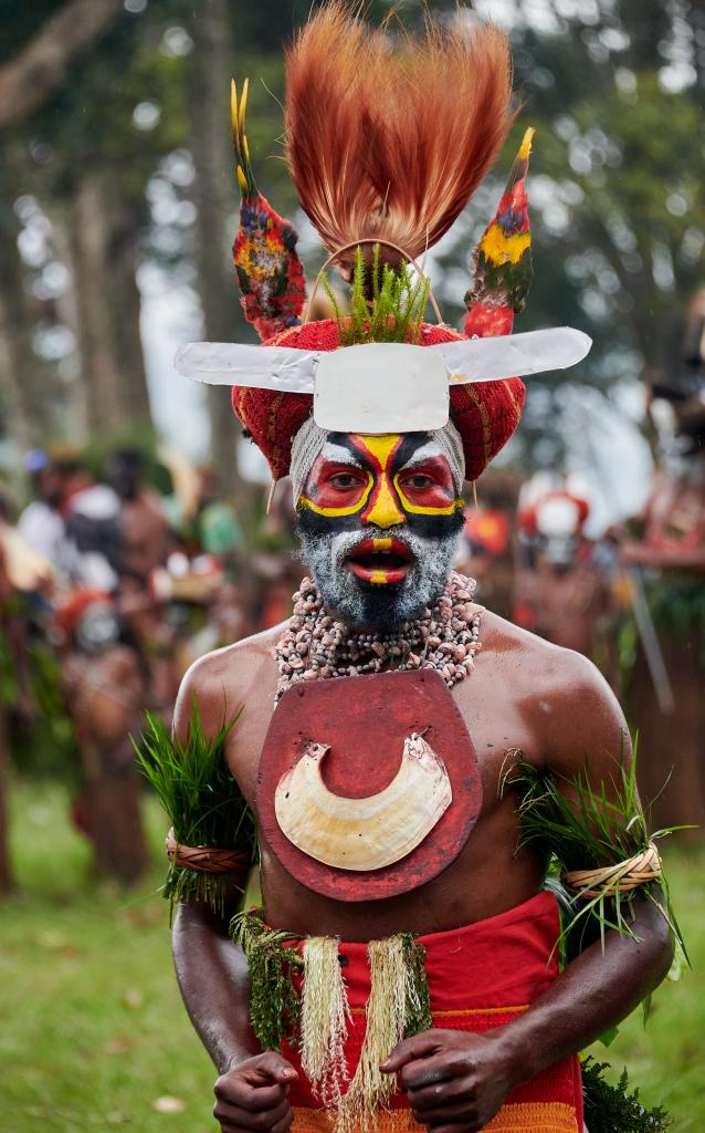 Paiya show, tribu de la région de Mendi [Papouasie Nouvelle Guinée] - 2024