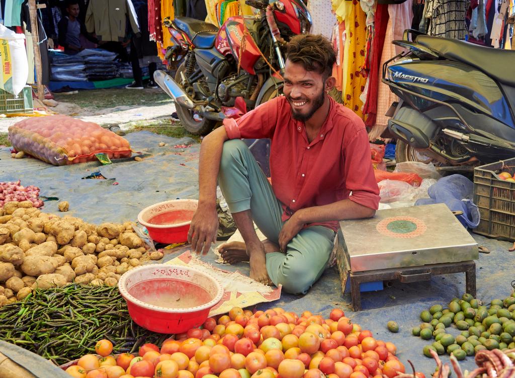 Marché de Khatkhatpur [Assam, Inde] - 2023