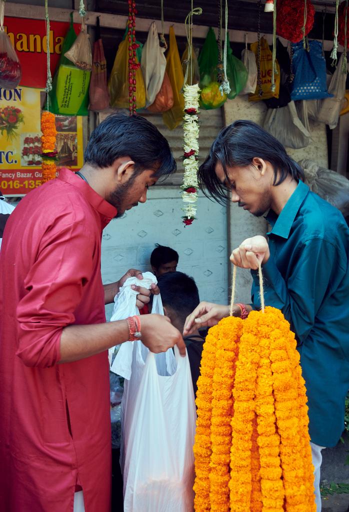 Marché aux fleurs de Guwahati [Assam, Inde] - 2023 