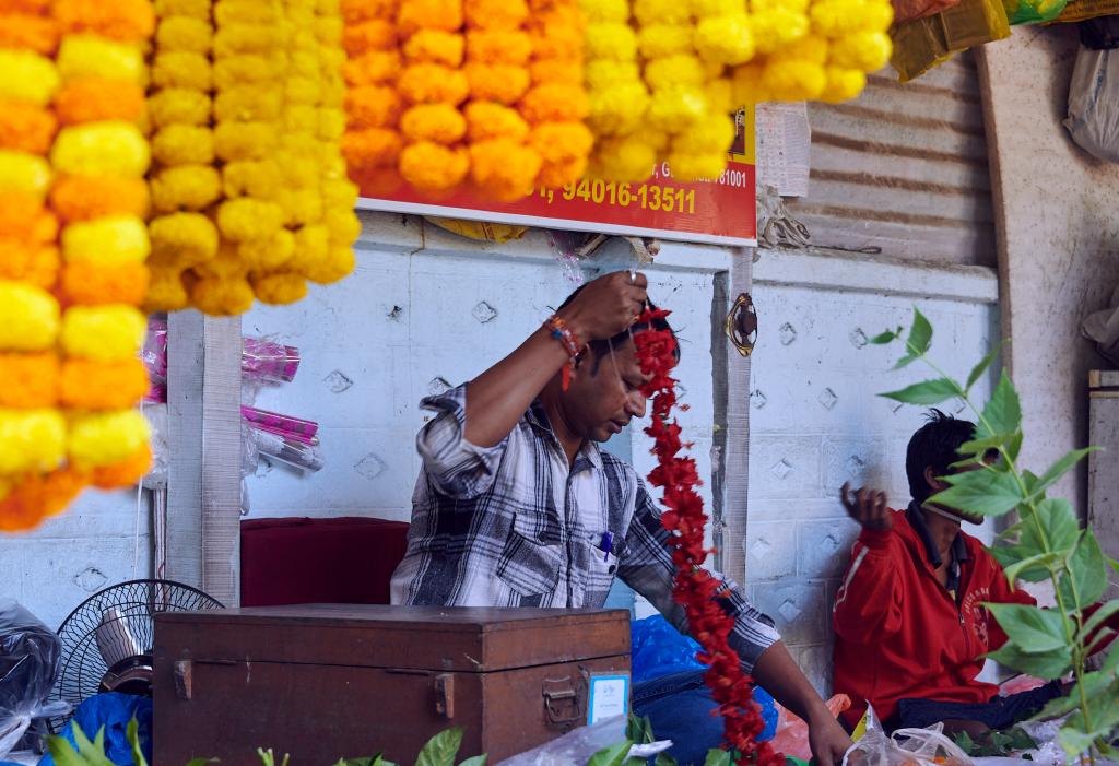 Marché aux fleurs de Guwahati [Assam, Inde] - 2023 