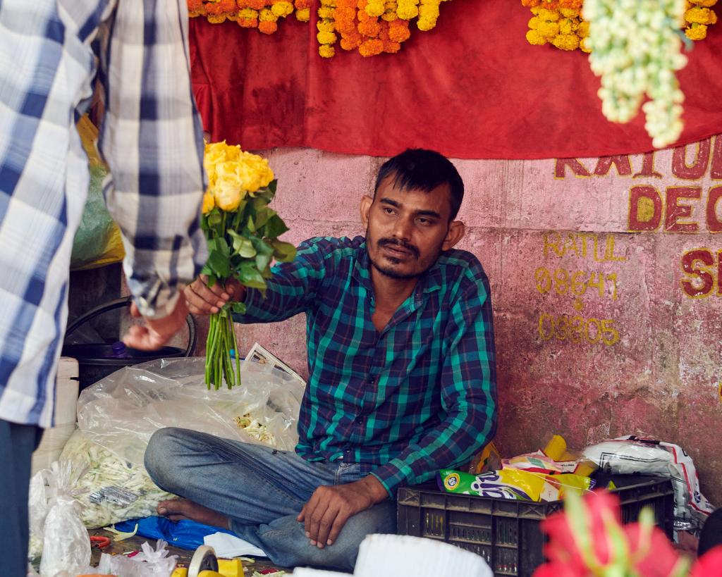 Marché aux fleurs de Guwahati [Assam, Inde] - 2023 