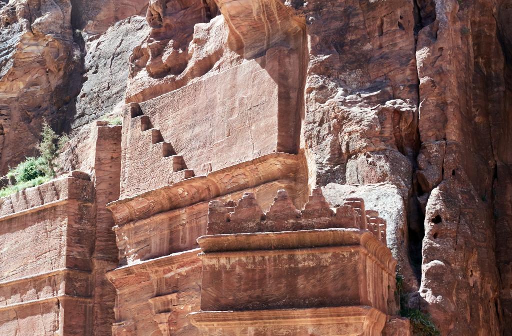 Les marches qui mènent les défunts au ciel, Petra [Jordanie] - 2023