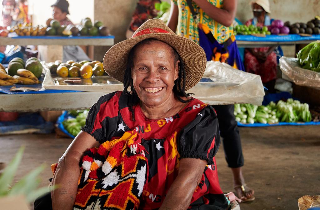 Marché de Goroka, Hautes-Terres [Papouasie Nouvelle Guinée] - 2024