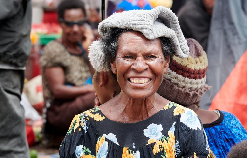 Marché de Goroka, Hautes-Terres [Papouasie Nouvelle Guinée] - 2024