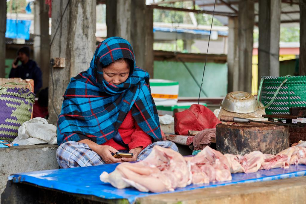 Marché de Pasighat [Arunachal Pradesh, Inde] - 2023