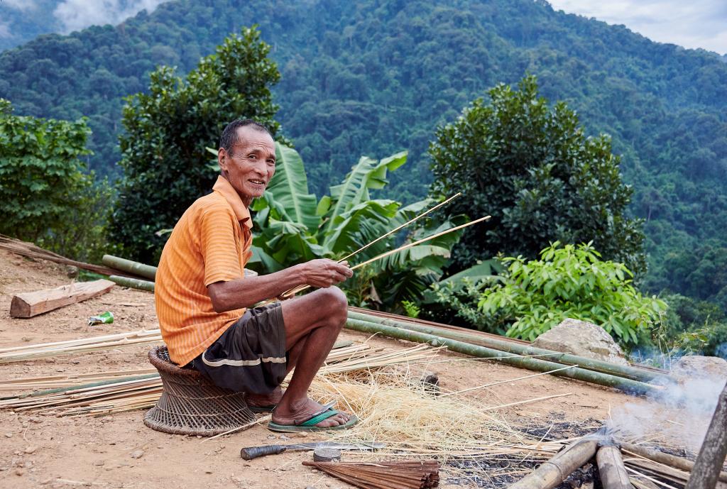 Fabrication de pièges à rats, Mopung [Arunachal Pradesh, Inde] - 2023 