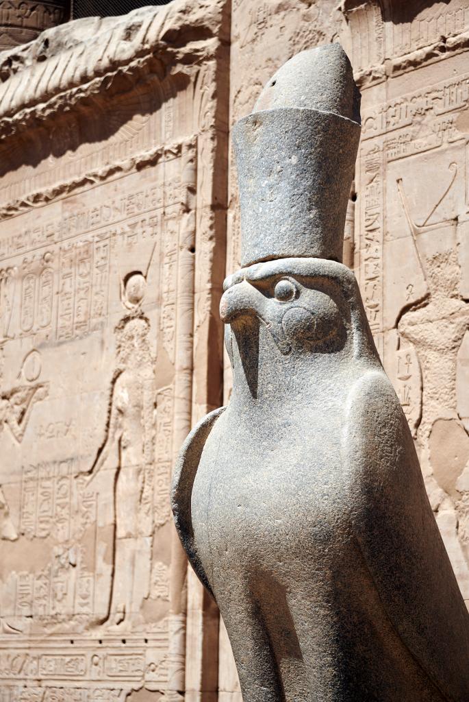 Le dieu Horus, temple d’Edfou [Egypte] - 2022