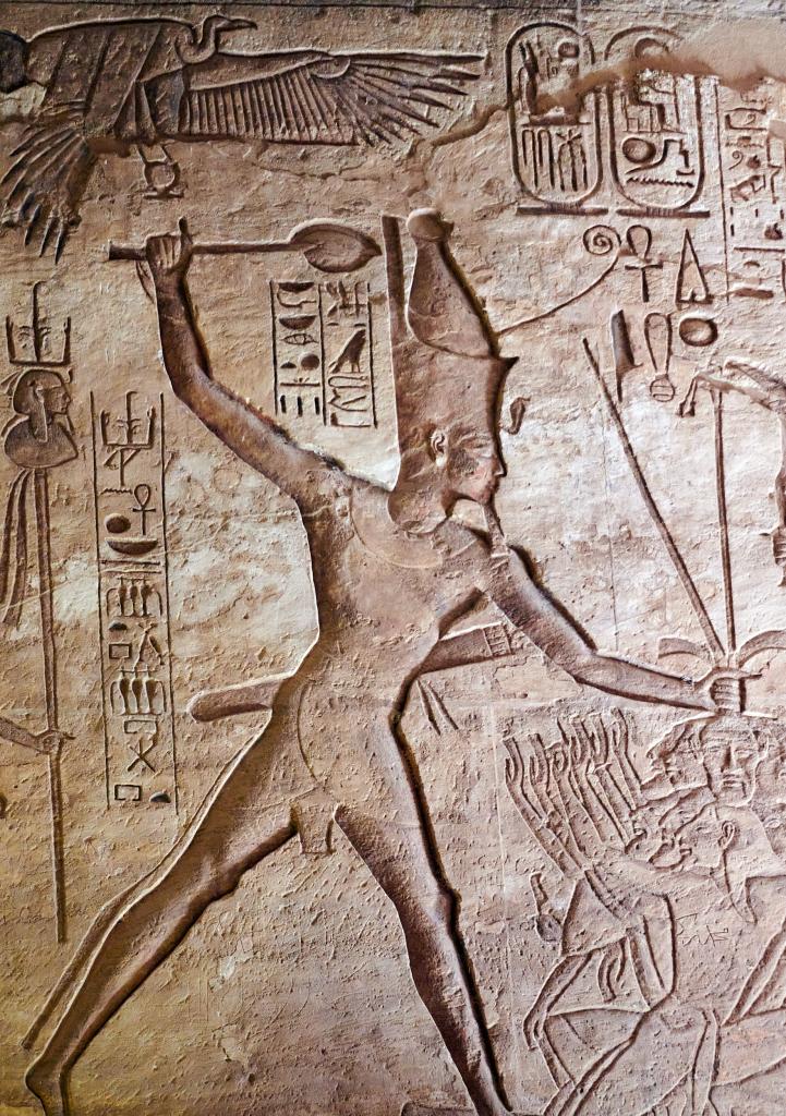 Massacre rituel des prisonniers, temple d’Abu Simbel [Egypte] - 2022