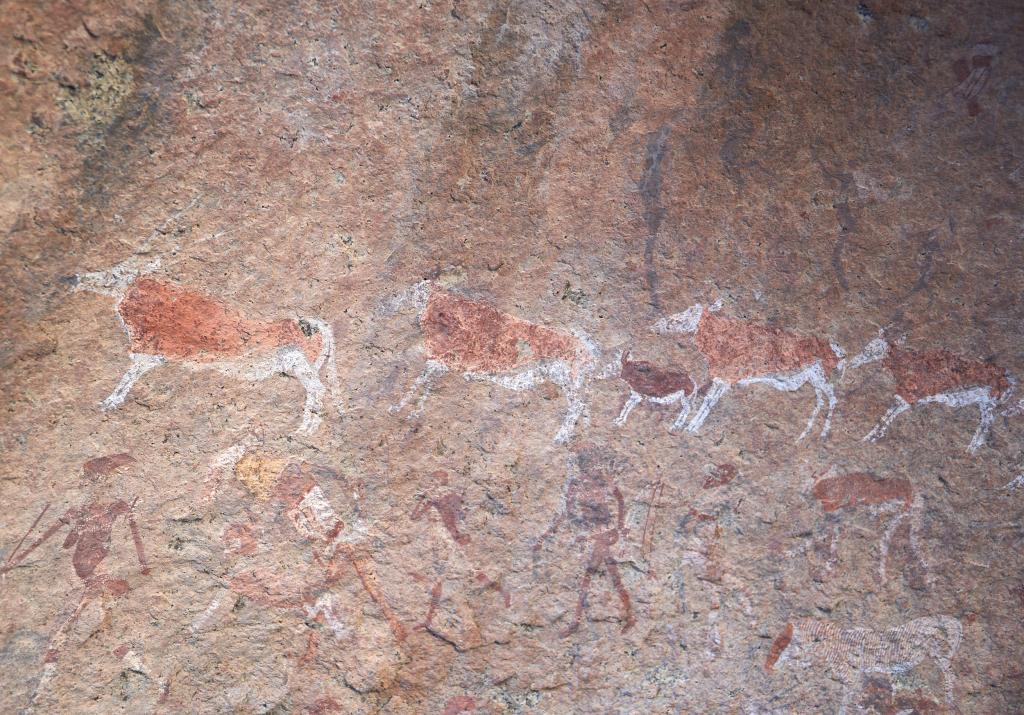 Peintures rupestres du massif du Brandberg [Namibie] - 2021