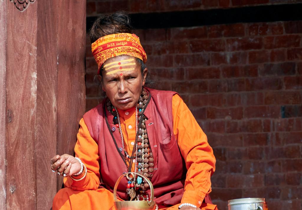 Sadhu à Pashupatinath, Kathmandu [Népal] - 2022