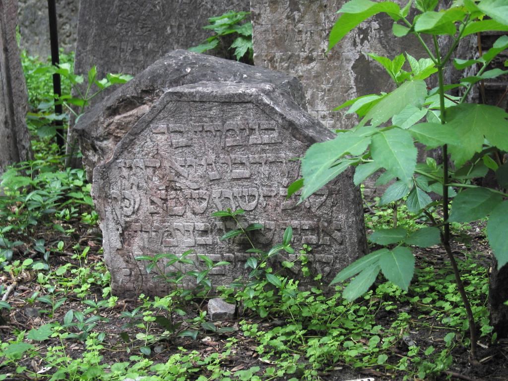 Le cimetière juif, Prague - 2005