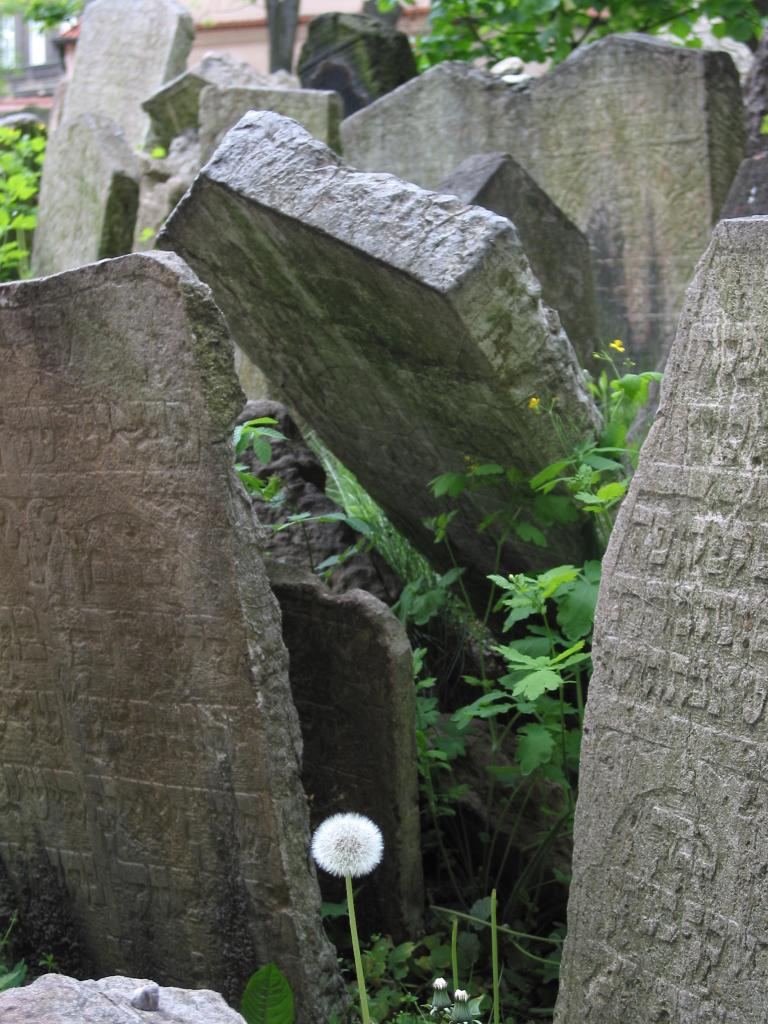 Le cimetière juif, Prague - 2005