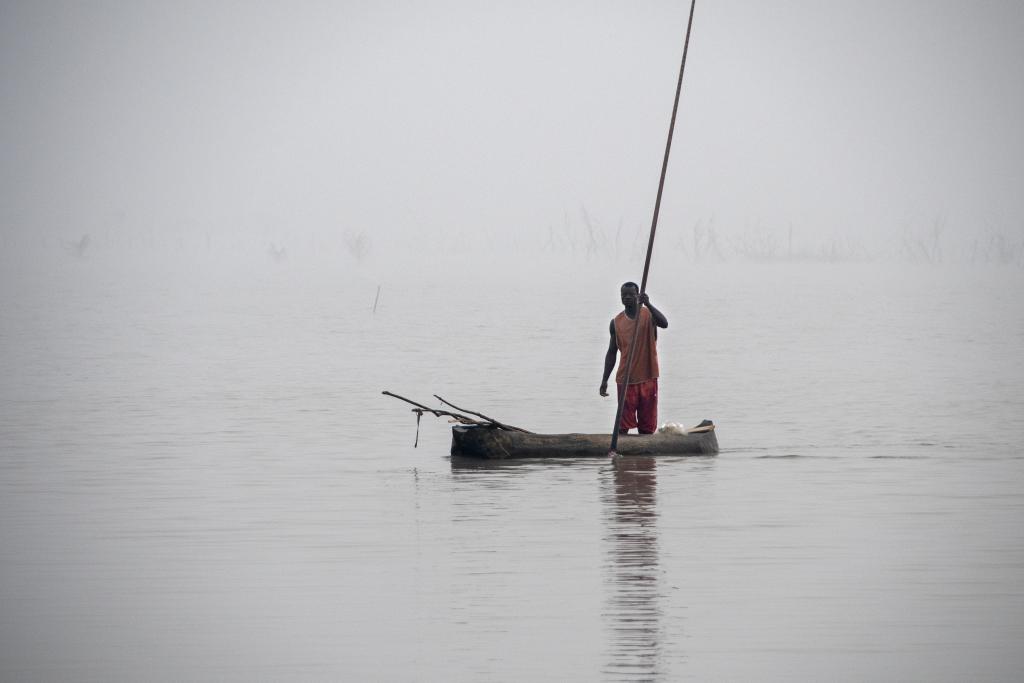 Petit matin sur le lac Ahémé, Bopa [Bénin] - 2018