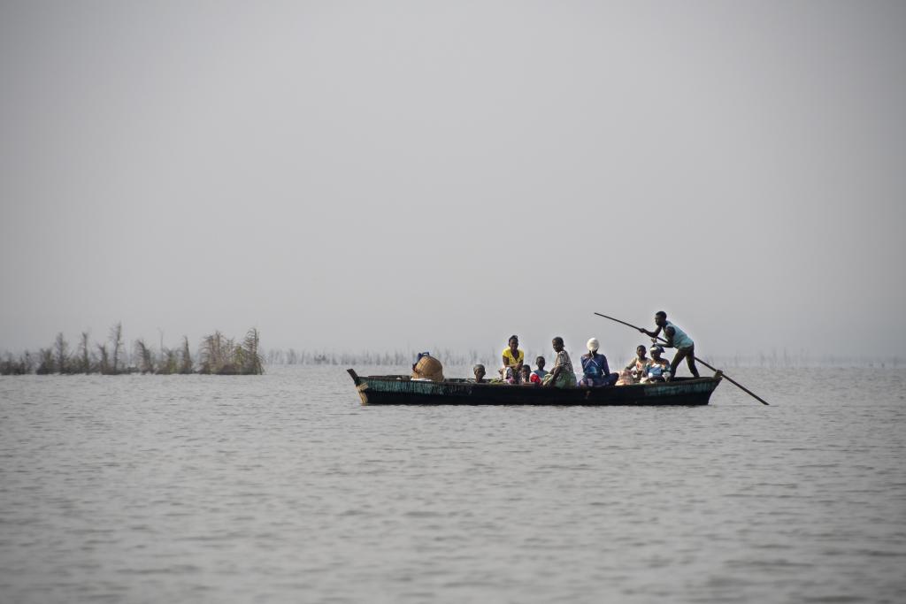 Petit matin sur le lac Ahémé, Bopa [Bénin] - 2018