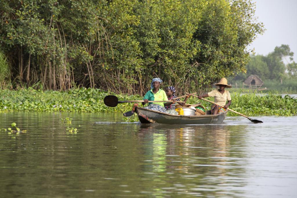 Sur le lac Nokoué, vers les Aguégués [Bénin] - 2018