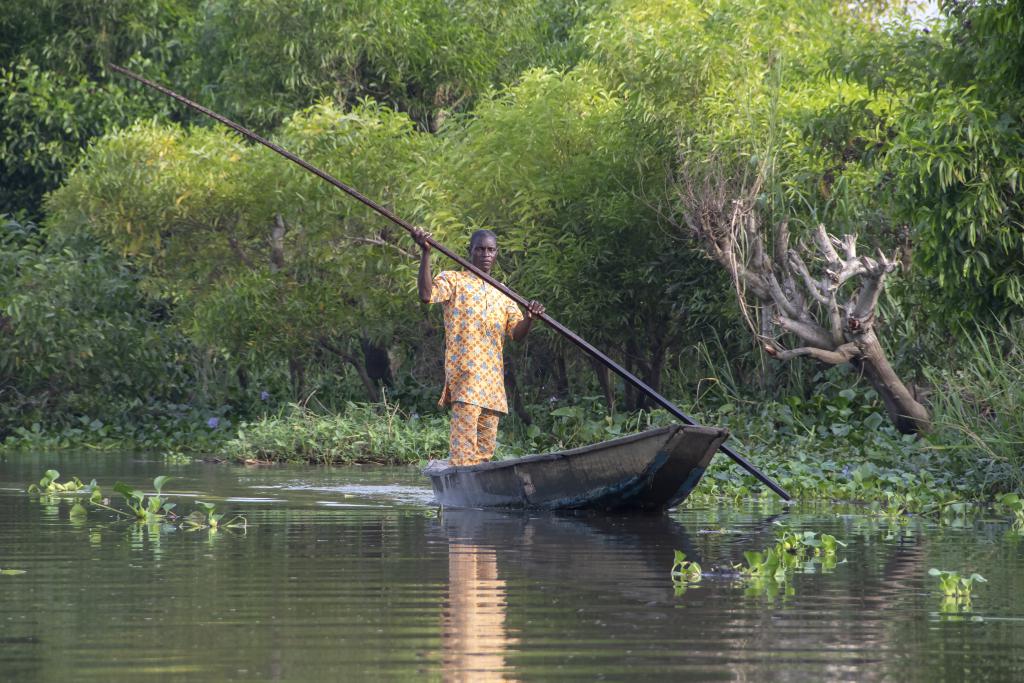 Sur le lac Nokoué, vers les Aguégués [Bénin] - 2018