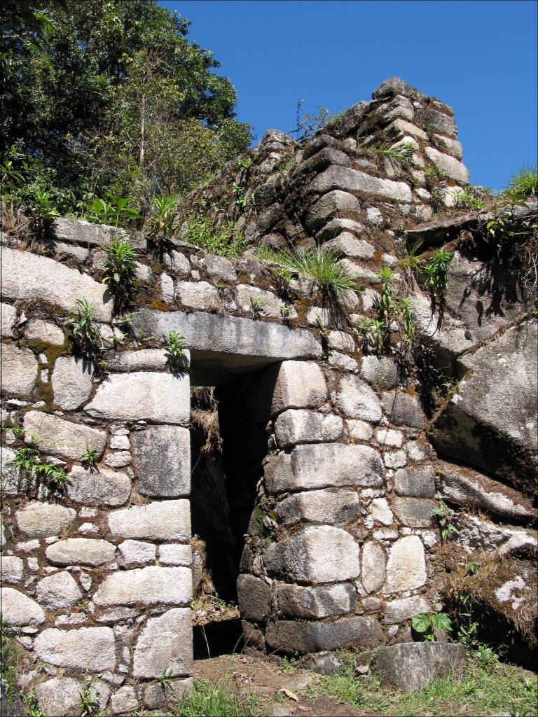 Le temple de la lune, Machu Picchu [Pérou] - 2004