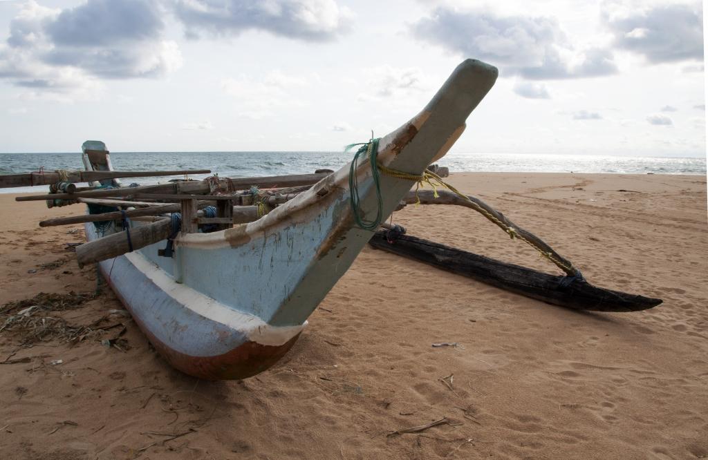 Barque de pêcheurs, Beruwala [Sri Lanka] - 2016