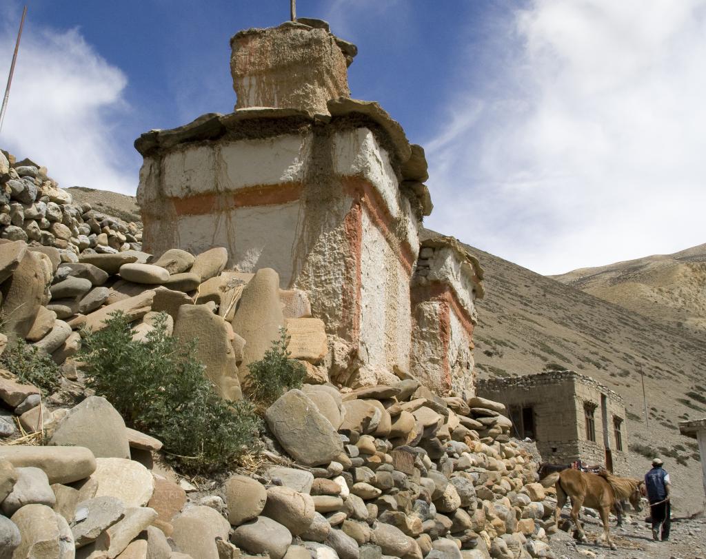 Vers Thangbe, Mustang [Népal] - 2008