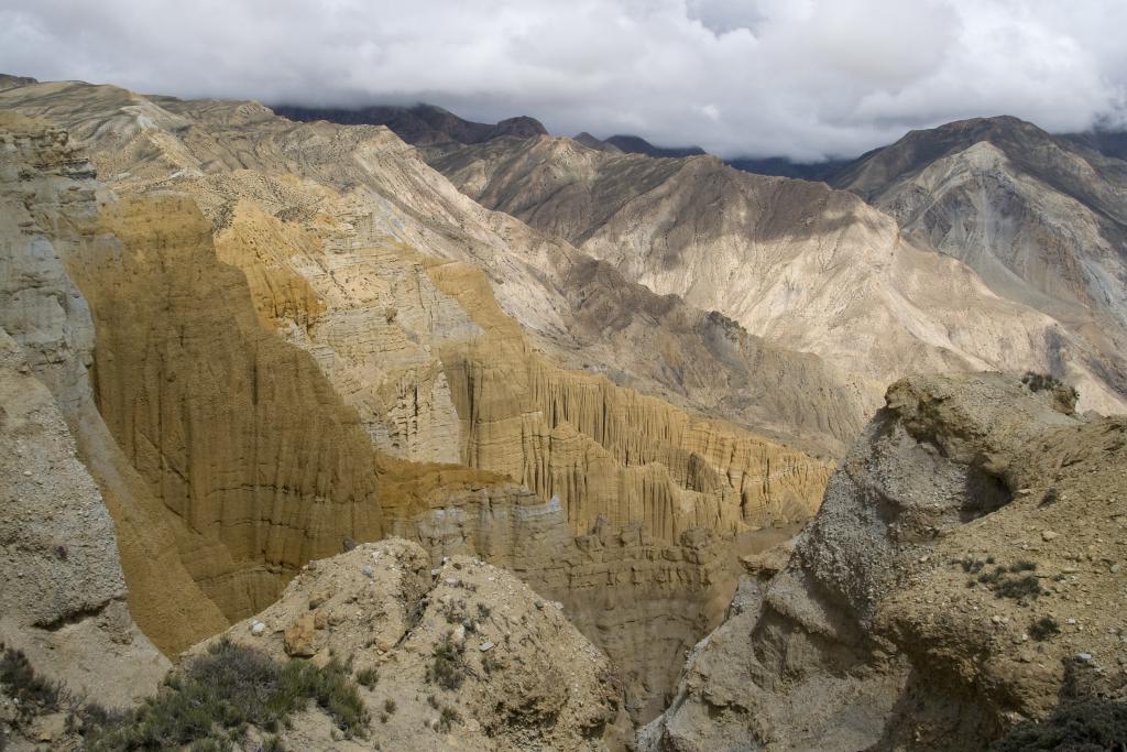 Les canyons de Tangye, Mustang [Népal) - 2008