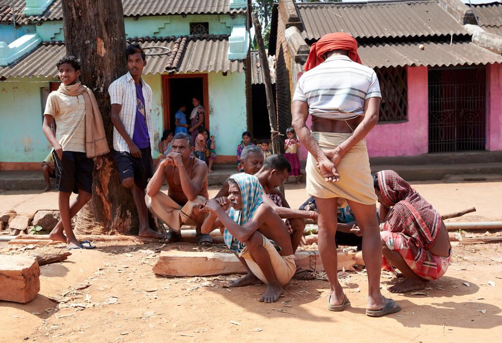 Sculpture d'un totem, ethnie Desia Kondh [Orissa, Inde] - 2020