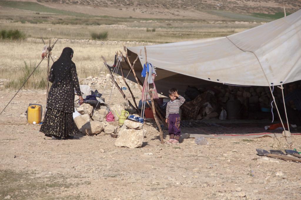 Campement nomade, Monts Zagros, vallée de Kuhrang [Iran] - 2018