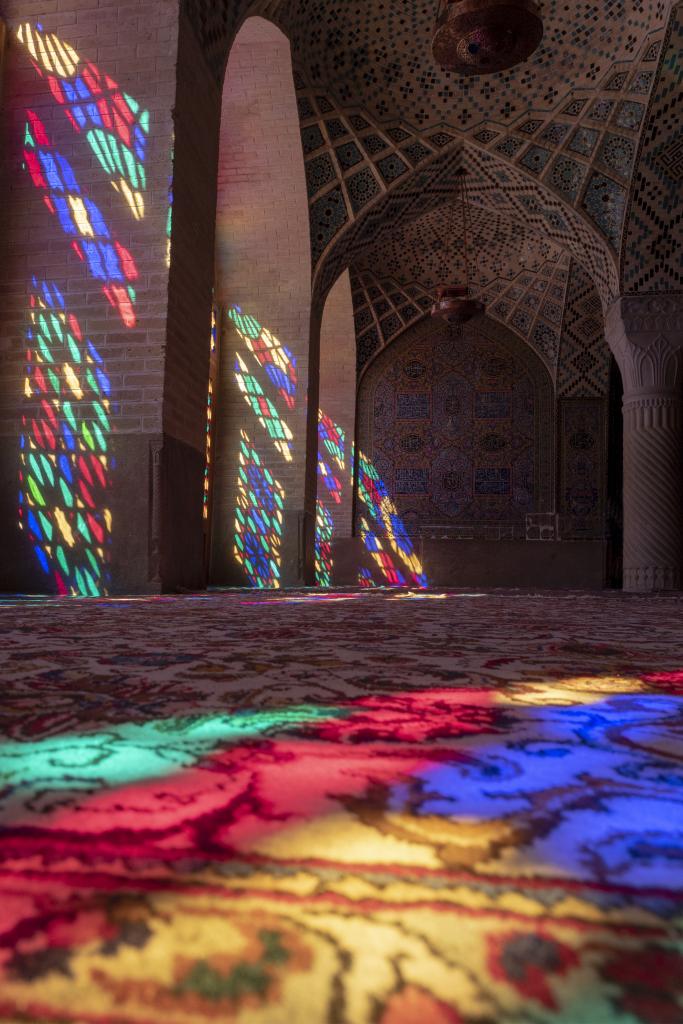 La mosquée Nasr-ol-Molk (mosquée rose), Shiraz [Iran] - 2018