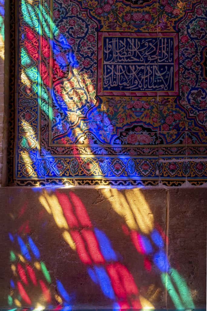 La mosquée Nasr-ol-Molk (mosquée rose), Shiraz [Iran] - 2018