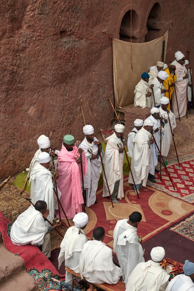 Cérémonie funèbre, Lalibela [Ethiopie] - 2019