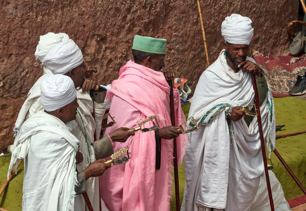Cérémonie funèbre, Lalibela [Ethiopie] - 2019