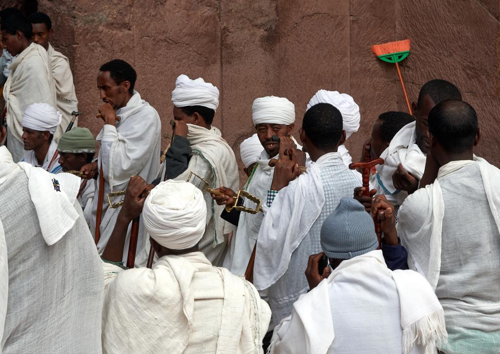 Cérémonie funèbre, Lalibela [Ethiopie] - 2019