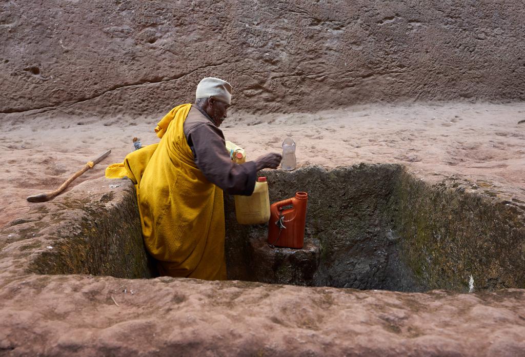 Eau bénite, Lalibela [Ethiopie] - 2019