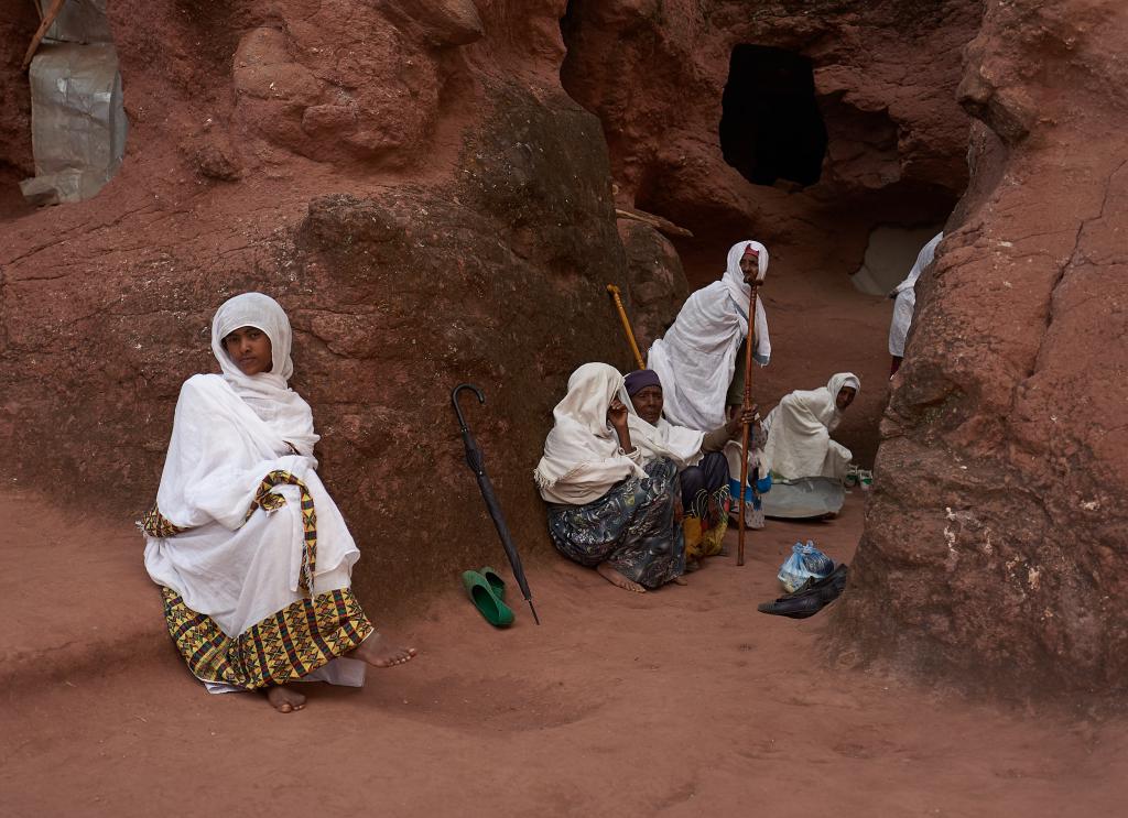 Pendant la messe, Lalibela [Ethiopie] - 2019